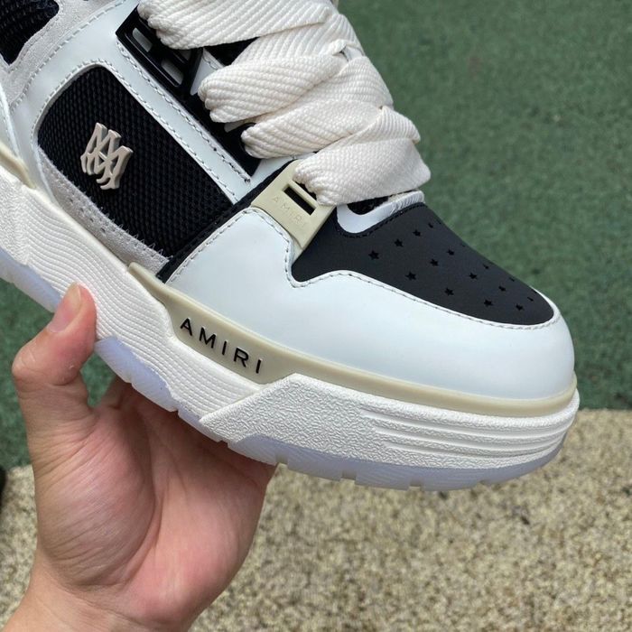 amiri ma-1 alb cu negru