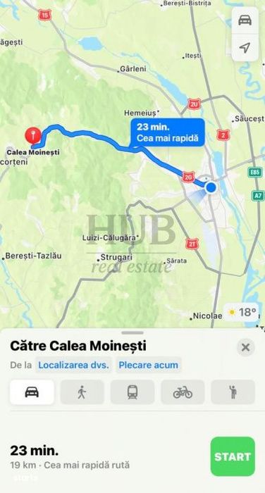 Teren 1095Mp -Podis -Dn 2G- Bacau -Moinesti