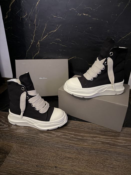Rick Owens Abstract Jumbo Laces