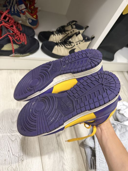 Nike dunk,42eu желто-синие