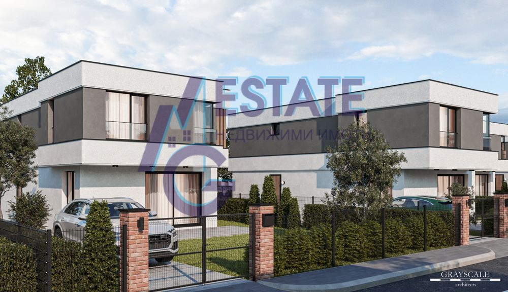 НОВА ДВУЕТАЖНА КЪЩА в кв. Ветрен - Минерални бани.