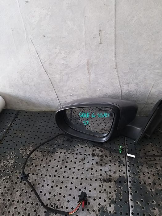 Oglinda electrica stanga vw golf 6 5k scurt 5k0857933b