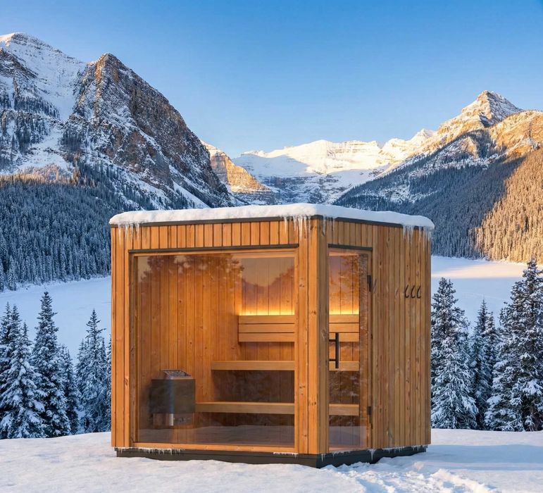 Sauna exterior premium Dolomiti