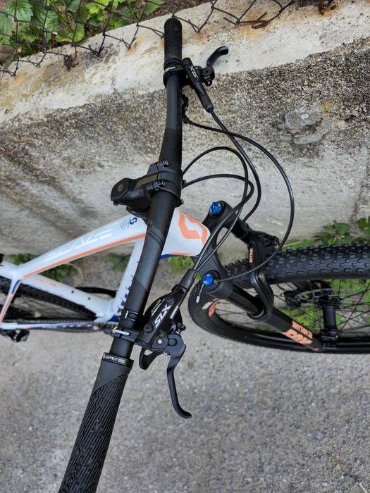 Карбонов Scott Scale 900 29 цола М 1х12 GX Fox 32 Rhythm  SLX Shimano Xc велосипед Като нов