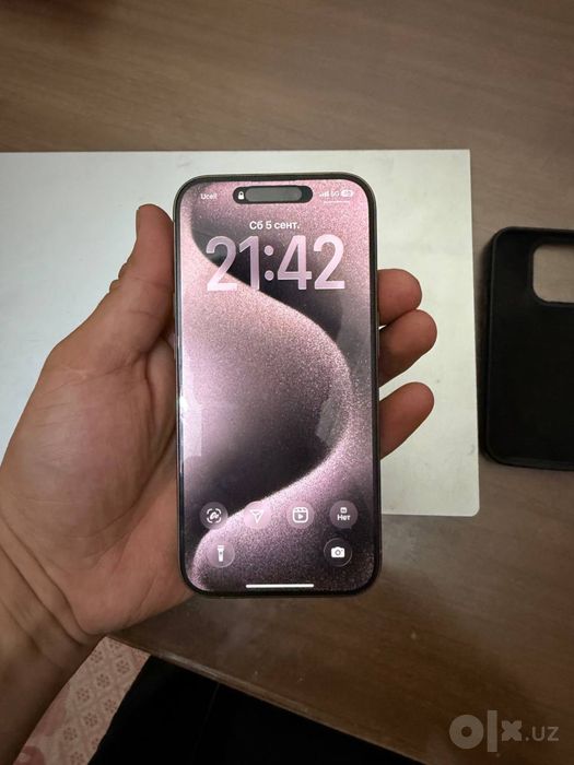 Iphone 15 pro silver 256 gb