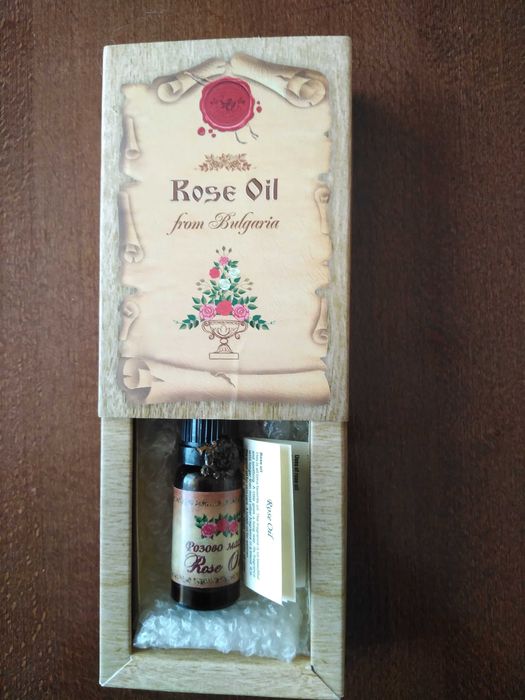 100% Натурално розово масло Bulgarian Rose 5 мл