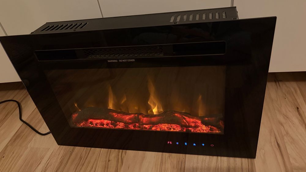 Стенна електрическа камина Adely Art Flame