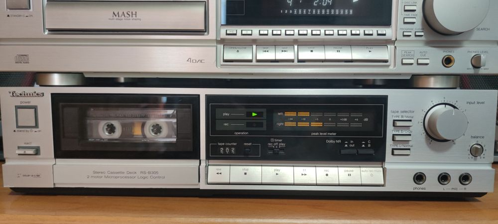 Technics  - CD Player SL PG 520, Deck RS B305, Pickup SL D30