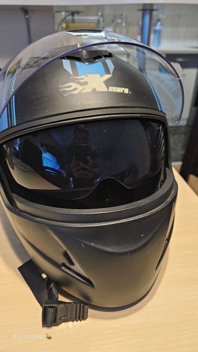 Каска(шлем) за мотор