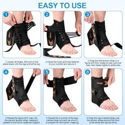 Нова Регулируема ортеза за глезен странични стабилизатори спорт бягане