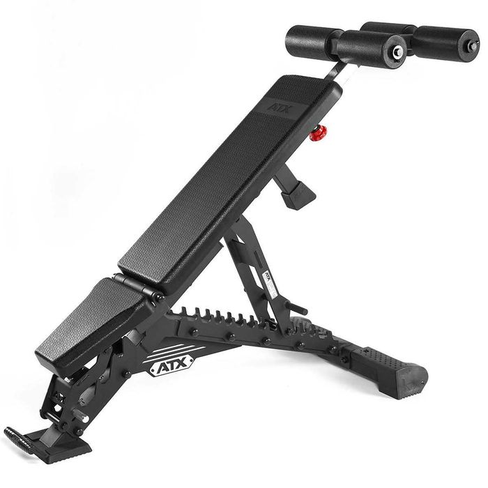 Регулируема Пейка с PU Облегалка / Професионална Лежанка за Фитнес