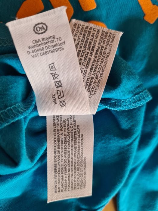 Блуза с дълъг ръкав C&A, подходяща за високо момче