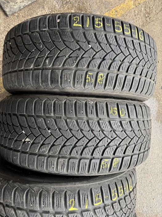 Set anvelope 215/55/16,215 55 R16 MS iarna cu montaj inclus