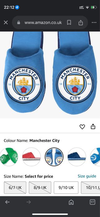 Papuci de casa manchester city si liverpool