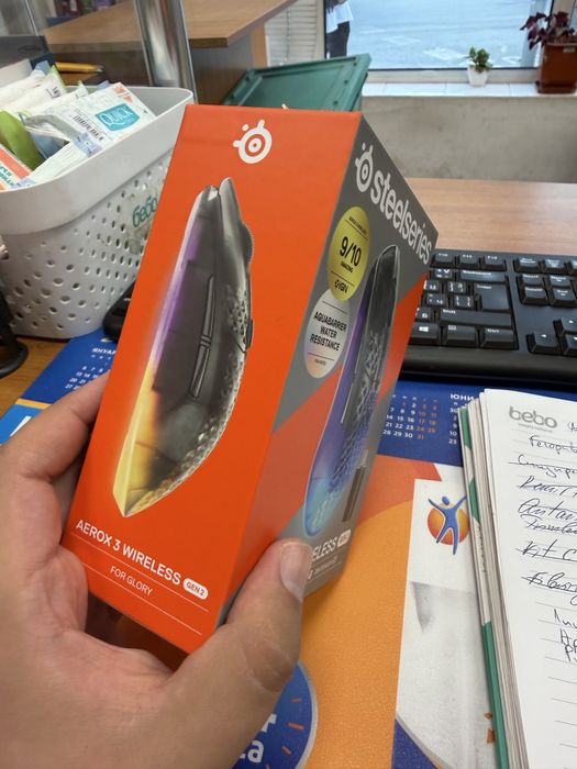 Stealseries  aerox 3 gen 2  wireless неотварян