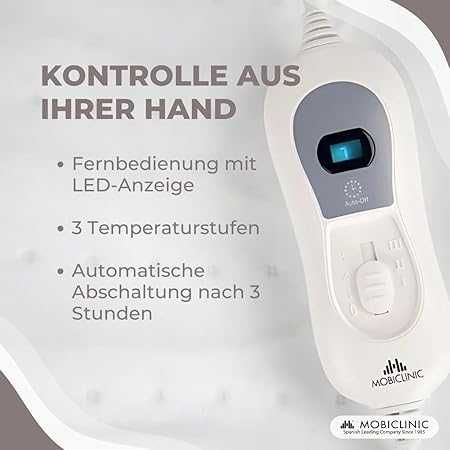 Mobiclinic® Подгряваща електрическоа подложка 150 x 80 см.