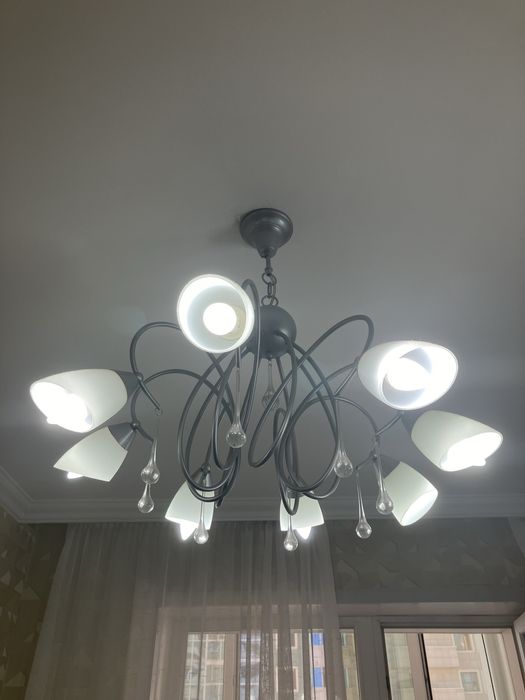 Люстра 8-мирожковая