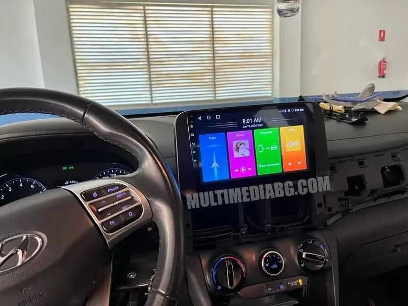 Hyundai Kona 2018 - 2022 Мултимедия Навигация Android