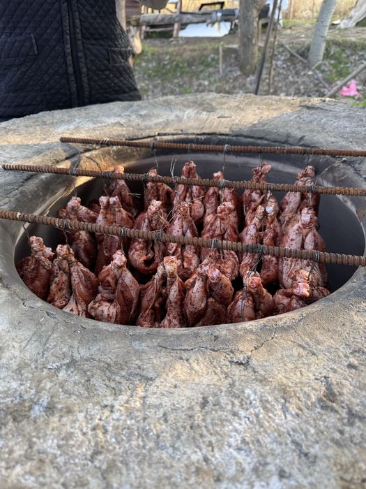 Tandir gosht va tovuq (joja)