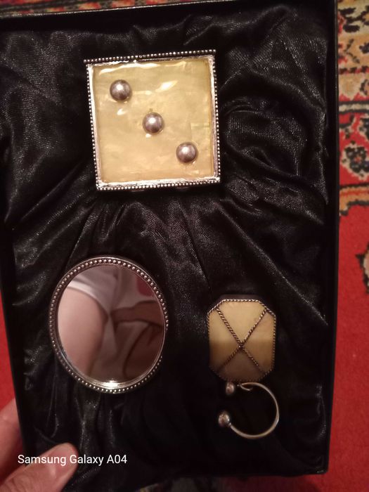 Антиквариат серебро набор