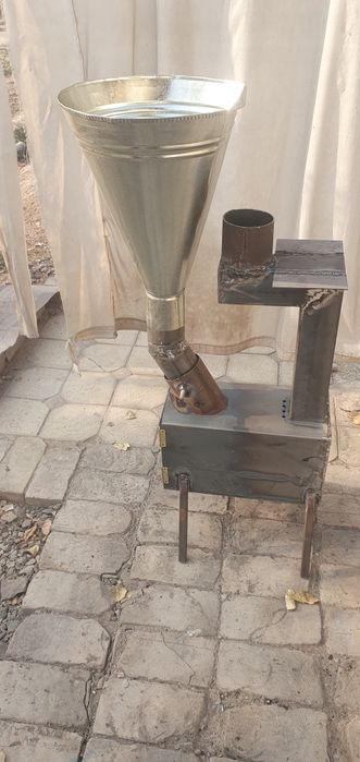 Po'choqqa yonadigon pechka