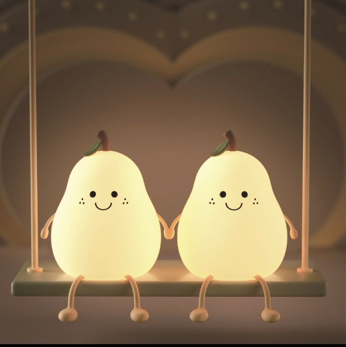 Светильник с силеконовой основой.