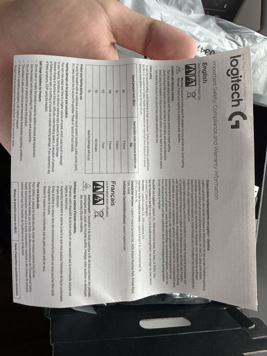 Продам игровые наушники Logitech G PRO X