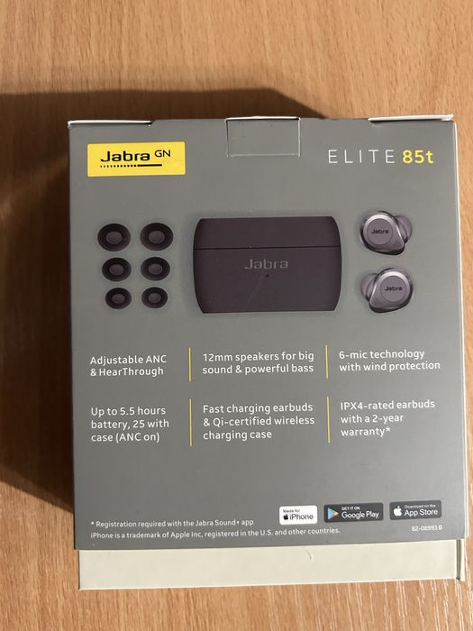 Casti Jabra Elite 85t