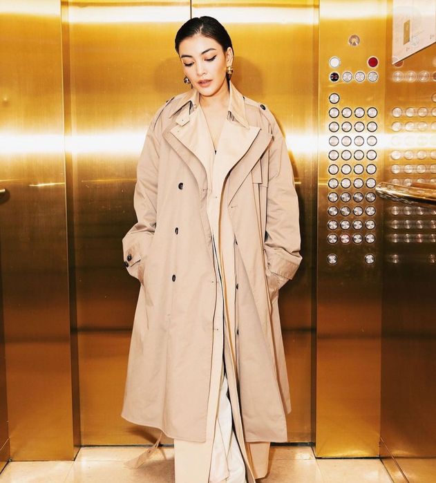 Trench coat pardesiu trenci  Rokh x hm S