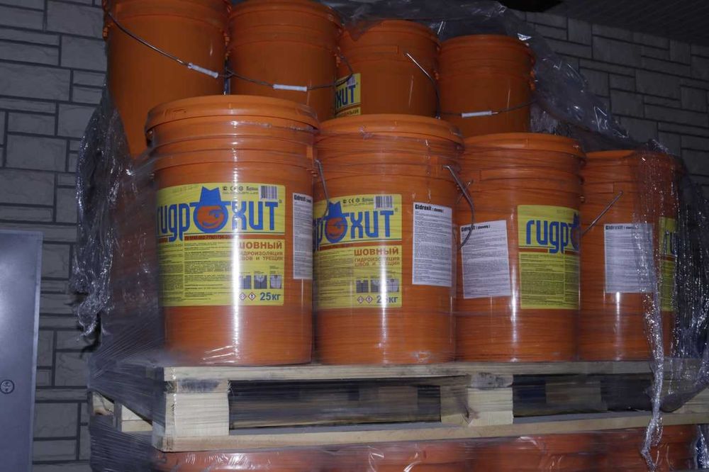 Gidroxit Гидроизоляция шовный стыков швов примыканий и трещин