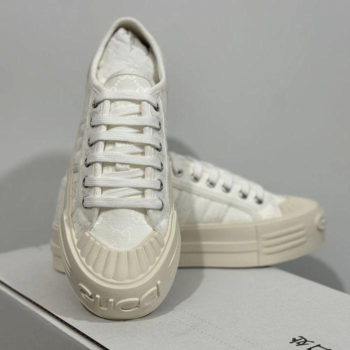 GG Tennis 1977 Platform - Cream