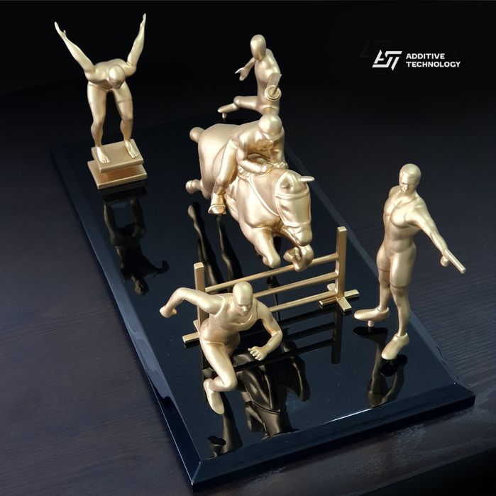 Изготовление спортивных сувениров и кубков в любом дизайне