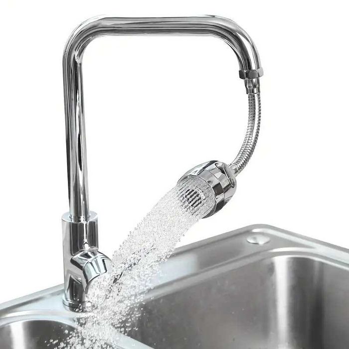 Гъвкав удължител за смесител за кухня или баня