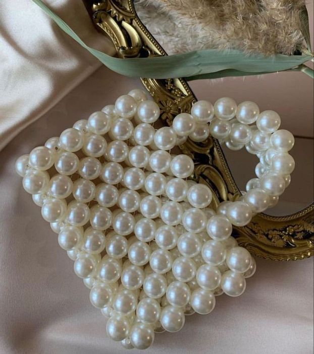 Сумка из бусин ручная работа