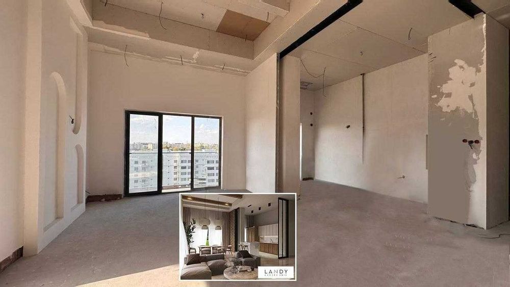 Продается каробка ПЕНТХАУС Ташкент Сити Gardens residence 260 м2