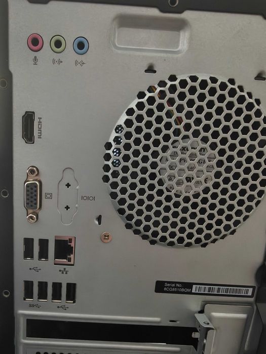 Sistem HP G290 G2, i5-9500 6 nuclee 16 GB RAM, SSD, SD card, DVD, Windows Office licențe originale