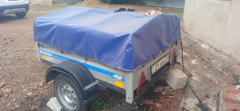 Прицеп с балонами для газа