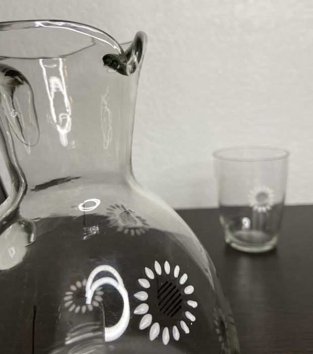 Графин,стакан,поднос,1970-80 гг