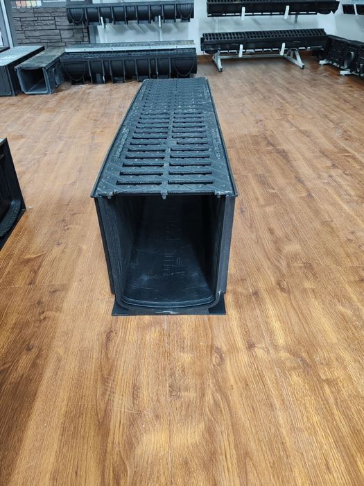 Лоток пластикли  DN200 Н380. Копкоги чугунли юк котариши 32 тонна