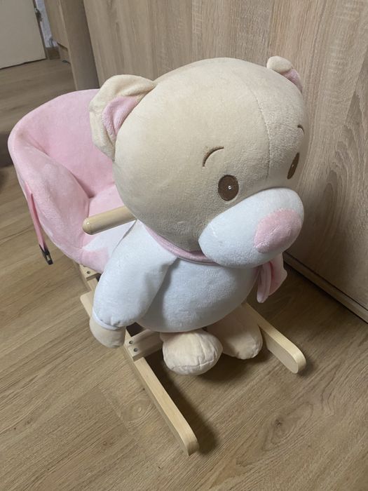 Дървена детска люлка