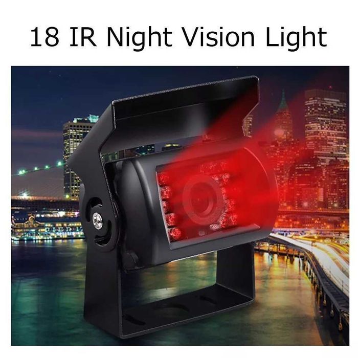 Система за паркиране 4 камери задно виждане заден ход камион автобус