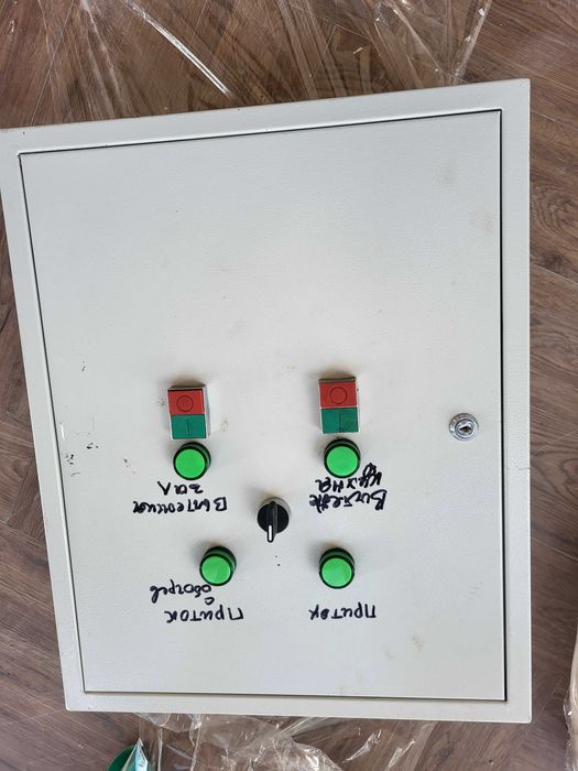 Щит с автоматикой для вентиляции в сборе