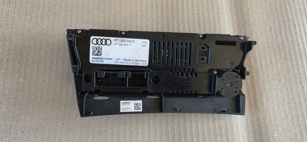 Panou clima climatronic cu incalzire scaune audi a4 b8 audi a5
