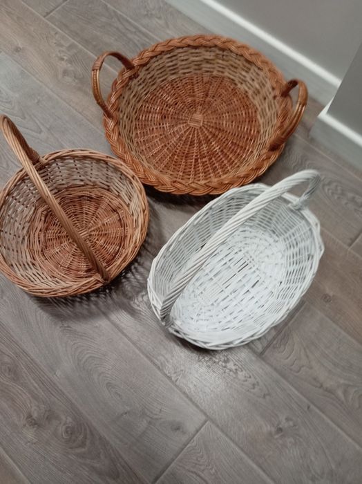 Подарочные корзины  плетенные.