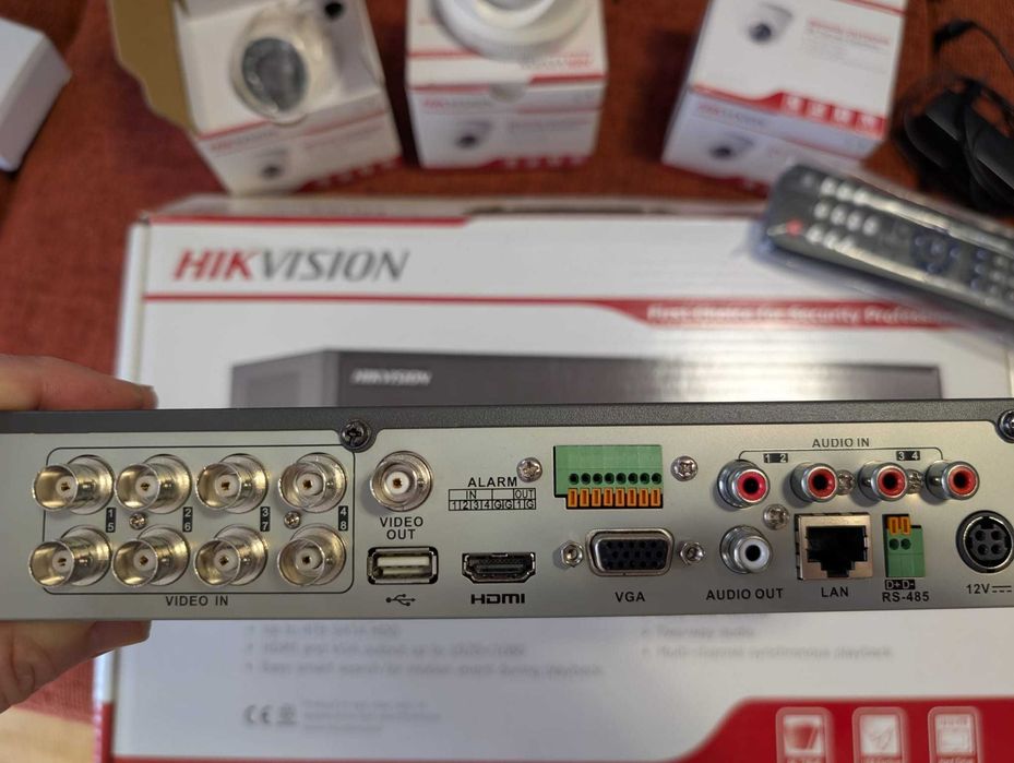 Система за външно/вътрешно видео наблюдение и запис