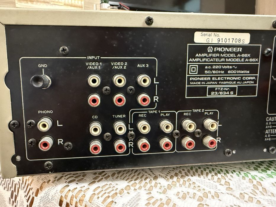 Pioneer A-66X Стерео