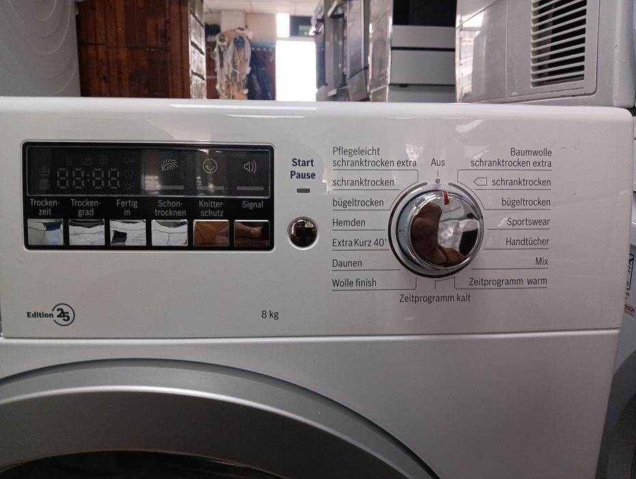 Сушилня с термопомпа Бош Bosch Serie 4 A++ 8кг 2 години гаранция!