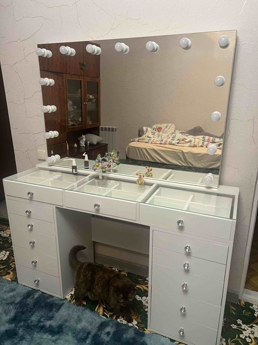 Гримерное зеркало 140×40×160