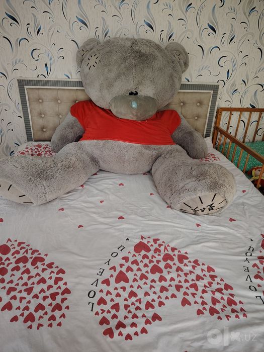 Teddy ayiqcha 1.80 sm holati yaxshi