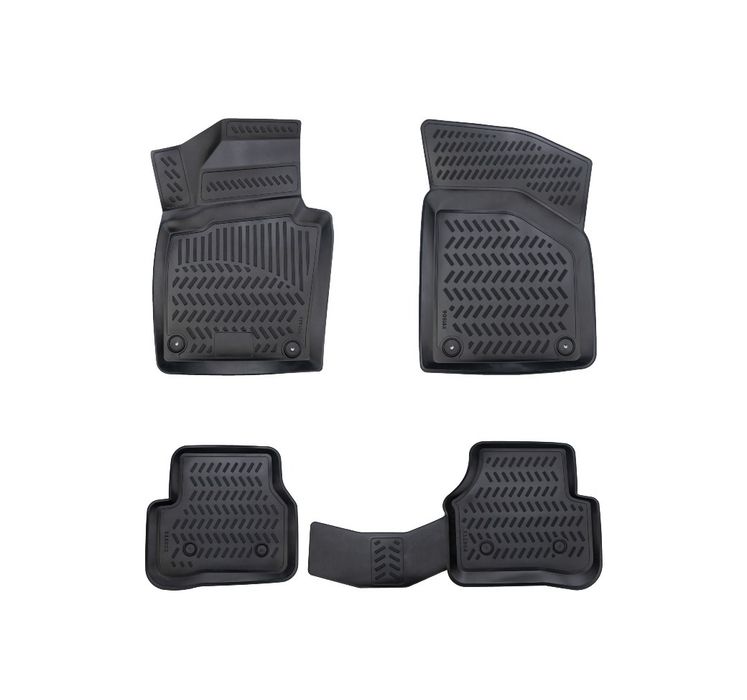 Covoare cauciuc stil tavita Skoda Superb II 2009-2015 ERK